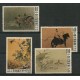 CHINA FORMOSA PINTURAS FLORES CABALLOS SERIE COMPLETA DE ESTAMPILLAS NUEVAS MINT 55 EUROS